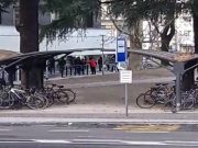 Risse tra immigrati anche a Natale a parco Stazione (video)