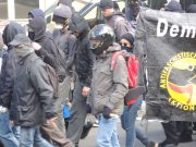 Denunciati 5 anarchici bolzanini alla manifestazione anti-Salvini