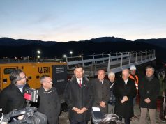 Posato il ponte pedociclabile che collega Laives a Pineta