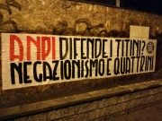 Foibe: CasaPound vs Anpi, ‘difende i titini? Negazionismo e quattrini’