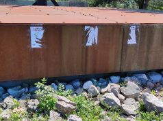Il negazionismo della sinistra: manifesti anti-italiani alla foiba di Bassovizza, rimossi da CasaPound